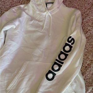 White Adidas men hoodie